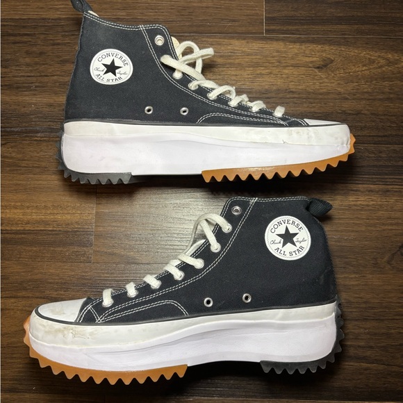 Size 12 - Converse Run Star High Black - Picture 3 of 7
